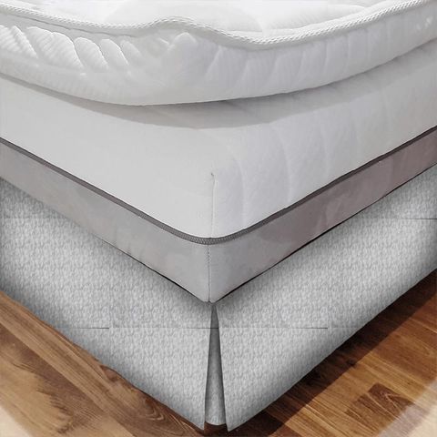 Arlo Chrome Bed Base Valance