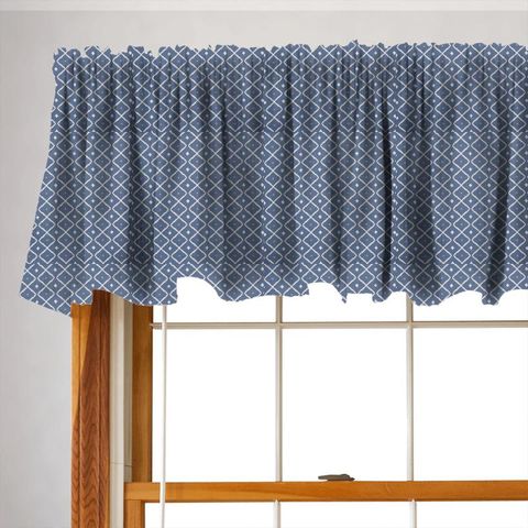 Indira Indigo Valance