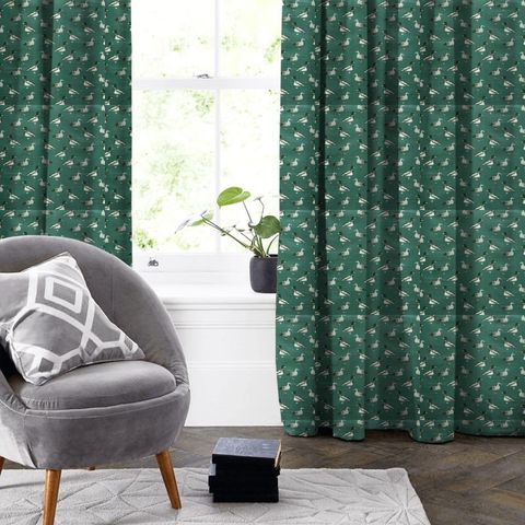 Duck Teal Made To Measure Curtain