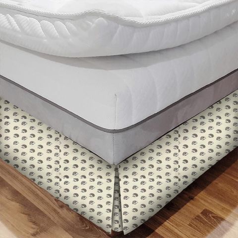 Hedgehog Canvas Bed Base Valance