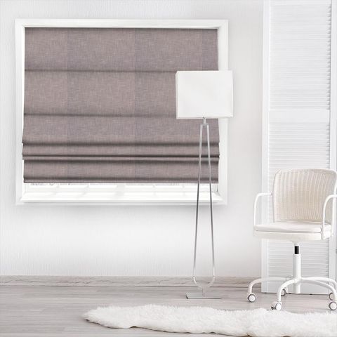 Helsinki Heather Made To Measure Roman Blind