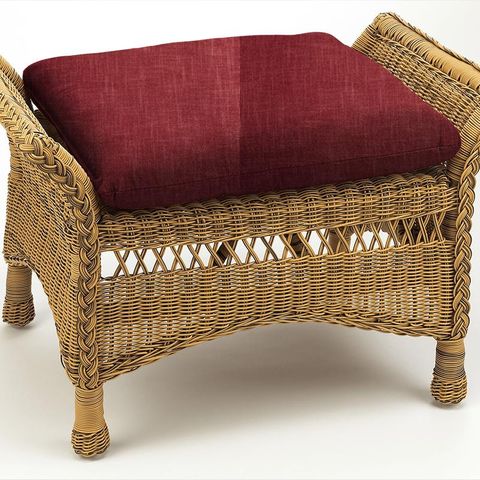 Helsinki Cranberry Box Cushion