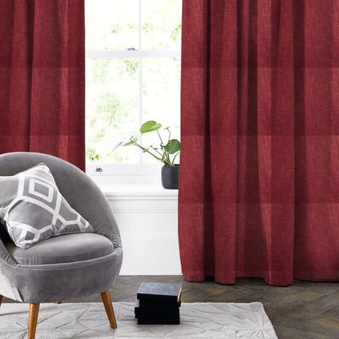 Helsinki Cranberry Made To Measure Curtain