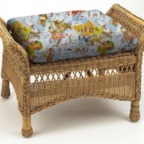 Adventure Rainbow Box Cushion