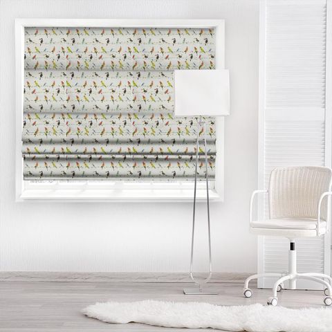 Toucan Talk Tropical Made To Measure Roman Blind