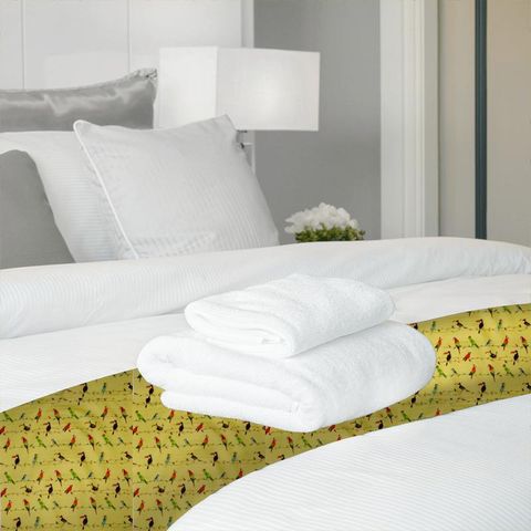 Toucan Talk Zest Bed Runner