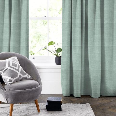 Belvedere Blue Haze Made To Measure Curtain