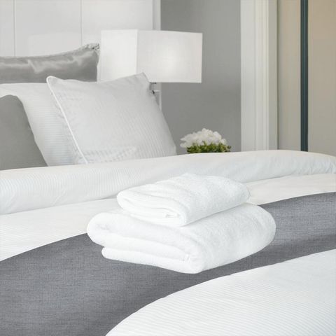 Belvedere Frost Grey Bed Runner