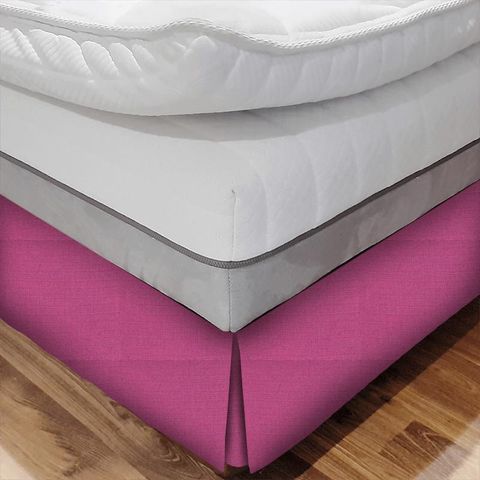 Belvedere Hot Pink Bed Base Valance