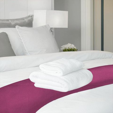 Belvedere Hot Pink Bed Runner