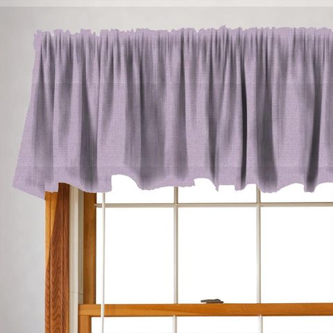 Belvedere Pale Orchid Valance