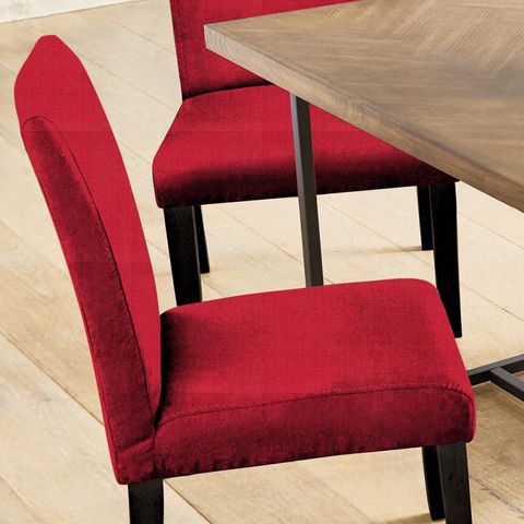 Belvedere Poppy Red Seat Pad Cover