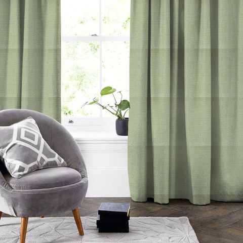 Belvedere Tarragon Made To Measure Curtain