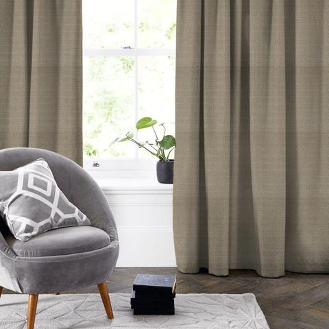 Belvedere Taupe Made To Measure Curtain
