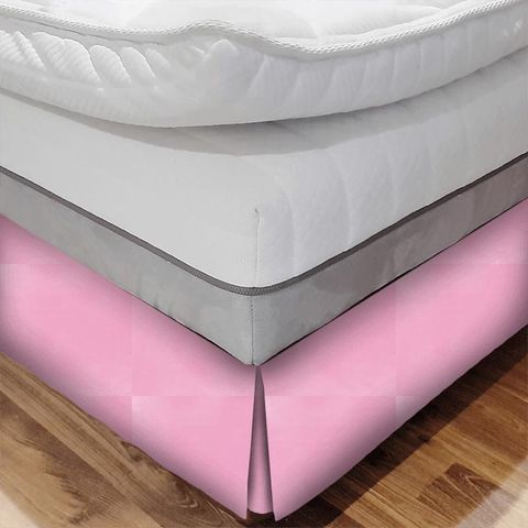 Crystal Hot Pink Bed Base Valance