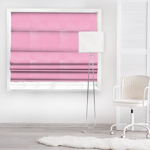 Crystal Hot Pink Made To Measure Roman Blind