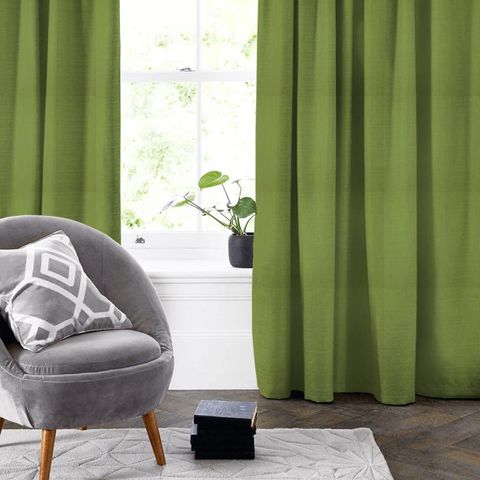 Dornoch Olive Made To Measure Curtain