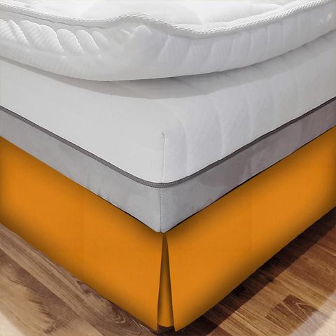 Dornoch Tangerine Bed Base Valance