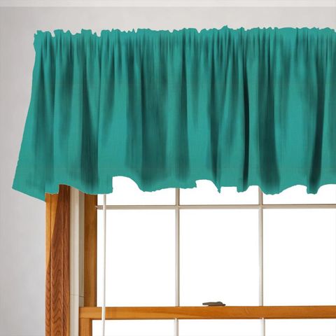 Dornoch Turquoise Valance