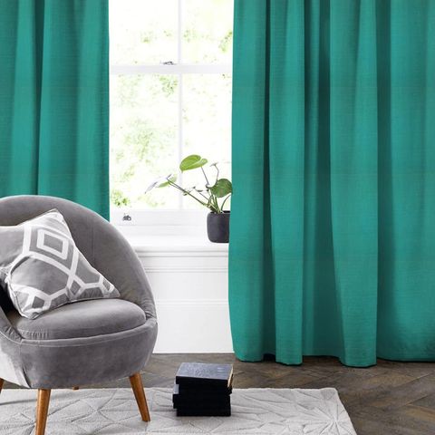 Dornoch Turquoise Made To Measure Curtain