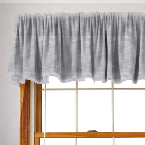 Halo Feather Grey Valance