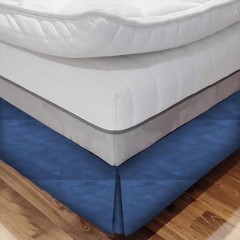 Halo Indigo Bed Base Valance