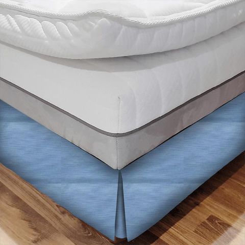 Halo Mineral Blue Bed Base Valance