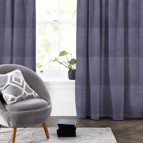 Halo Wineberry Made To Measure Curtain