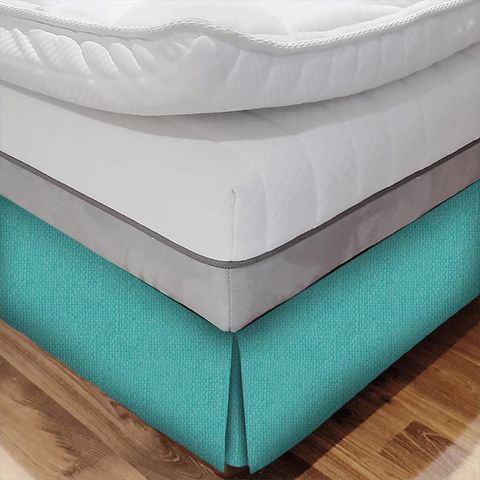 Kiloran Turquoise Bed Base Valance