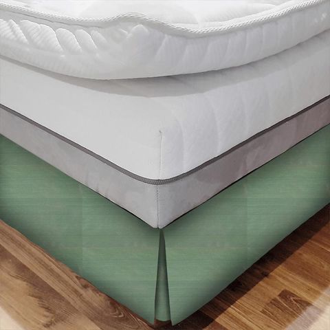 Komodo Silk Azure Bed Base Valance