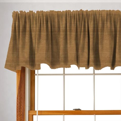 Komodo Silk Brass Valance