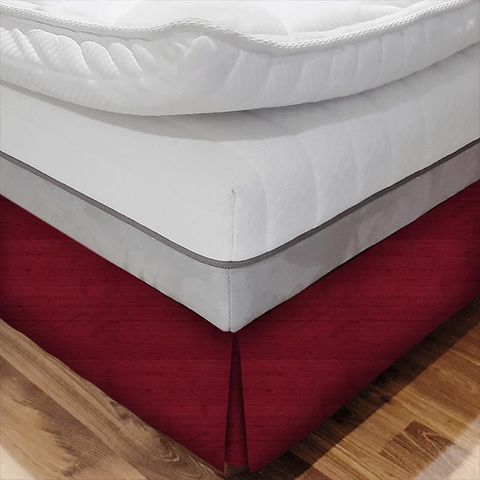 Komodo Silk Cardinal Bed Base Valance