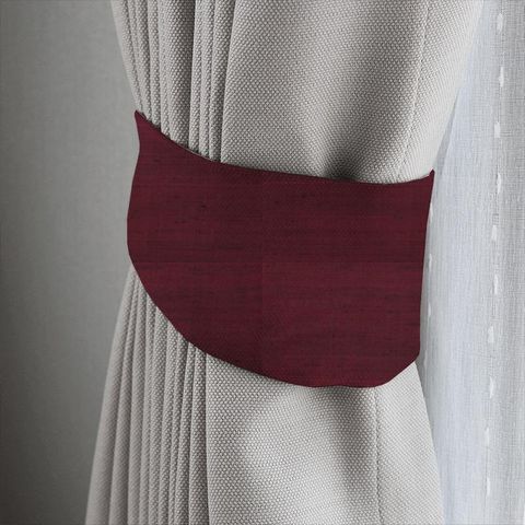 Komodo Silk Claret Tieback