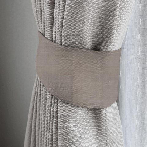 Komodo Silk Feather Grey Tieback