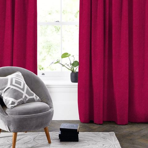Kiloran Crimson Made To Measure Curtain