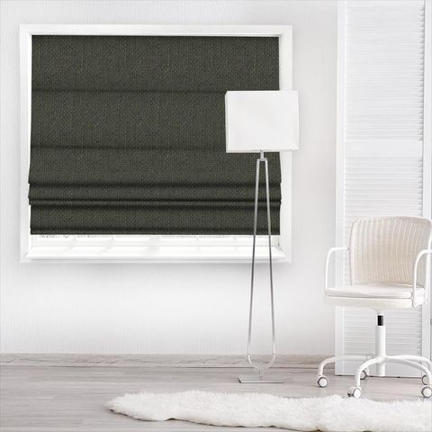 Kiloran Dark Slate Made To Measure Roman Blind