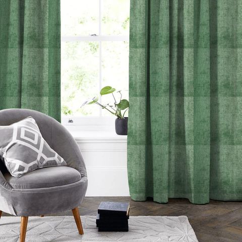 Lexi Green Bay Made To Measure Curtain
