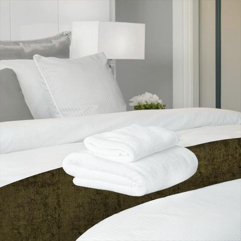 Lexi Olive Branch Bed Runner