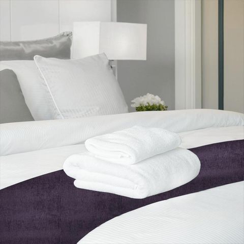 Lexi Purple Sage Bed Runner