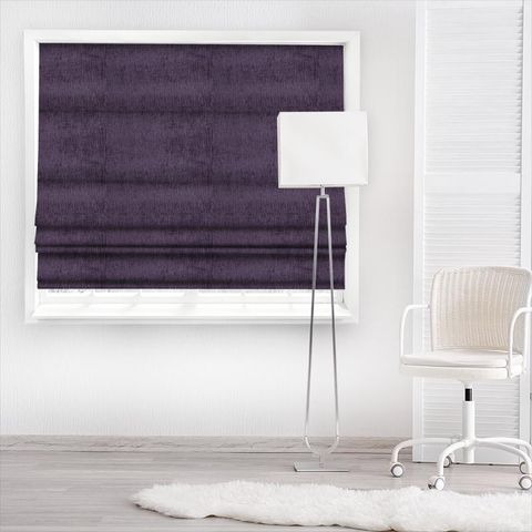 Lexi Purple Sage Made To Measure Roman Blind