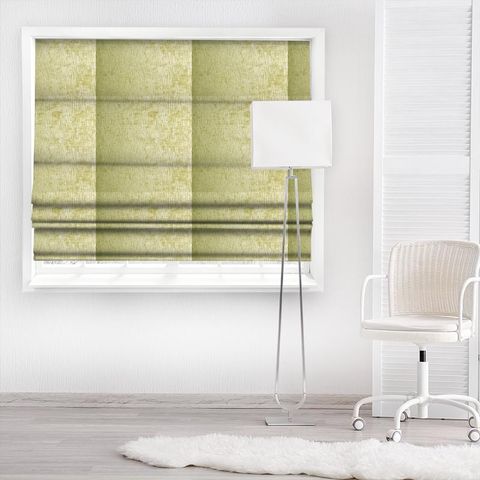 Lexi Silver Fern Made To Measure Roman Blind