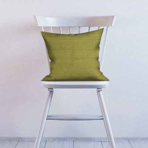 Komodo Silk Lime Cushion