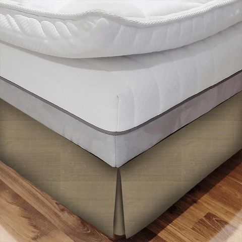 Komodo Silk Mocha Bed Base Valance