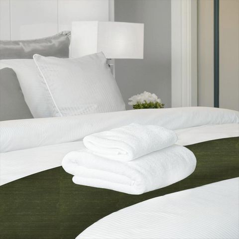 Komodo Silk Olive Bed Runner