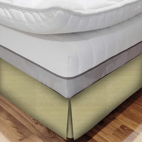 Komodo Silk Pistachio Bed Base Valance