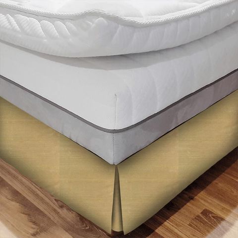 Komodo Silk Toffee Bed Base Valance