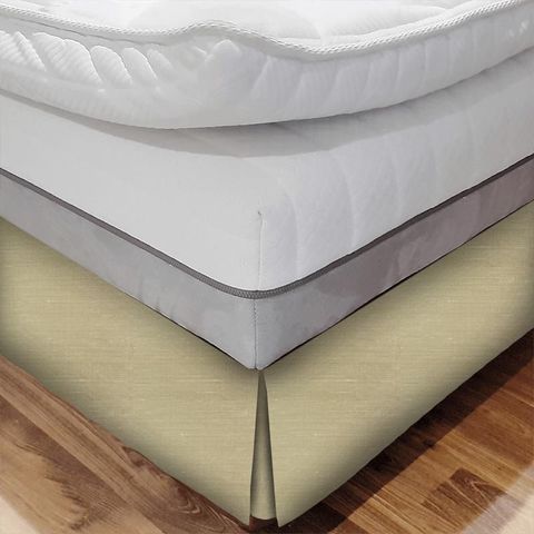 Komodo Silk Wheat Bed Base Valance