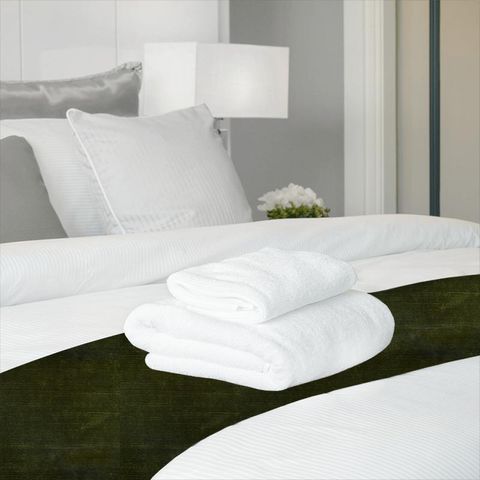 Luxor Chive Bed Runner
