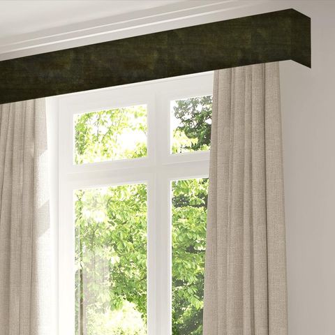 Luxor Dark Olive Pelmet