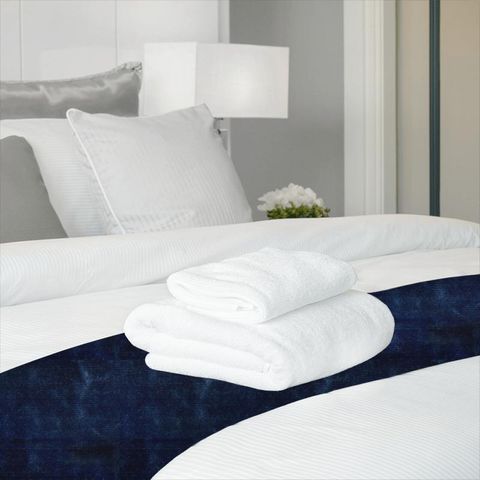 Luxor Dusk Blue Bed Runner